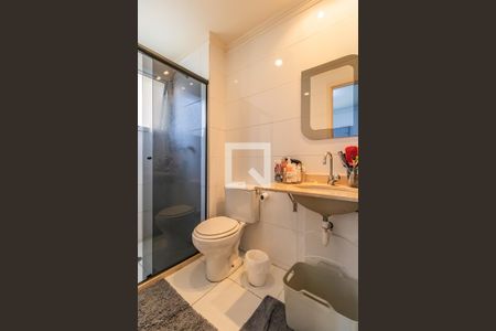 Banheiro da Suíte 1 de apartamento à venda com 2 quartos, 105m² em Jardim Tupanci, Barueri