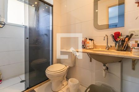 Banheiro da Suíte 1 de apartamento à venda com 2 quartos, 105m² em Jardim Tupanci, Barueri