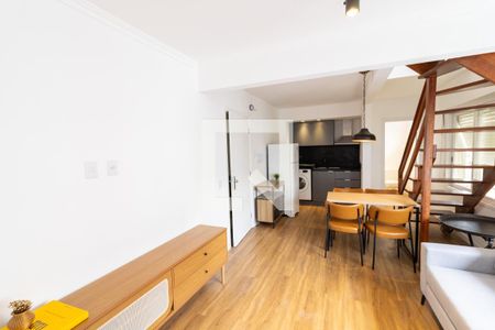 Sala de apartamento para alugar com 1 quarto, 52m² em Cidade Baixa, Porto Alegre