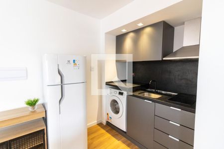 Cozinha de apartamento para alugar com 1 quarto, 52m² em Cidade Baixa, Porto Alegre
