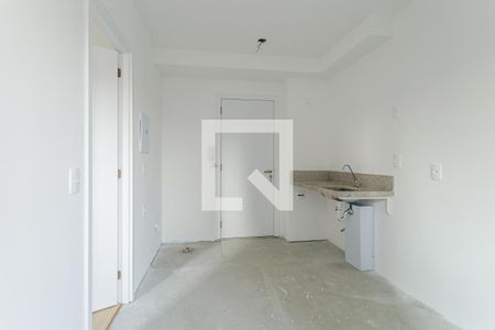 Sala/Cozinha de apartamento à venda com 1 quarto, 25m² em Vila Nova Conceição, São Paulo