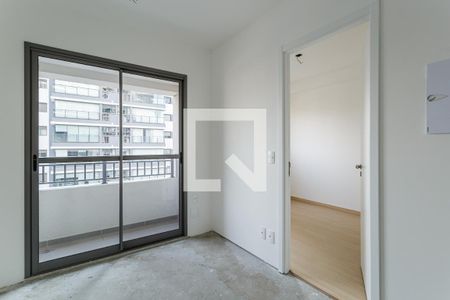Sala/Cozinha de apartamento à venda com 1 quarto, 25m² em Vila Nova Conceição, São Paulo