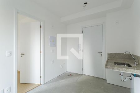 Sala/Cozinha de apartamento à venda com 1 quarto, 25m² em Vila Nova Conceição, São Paulo