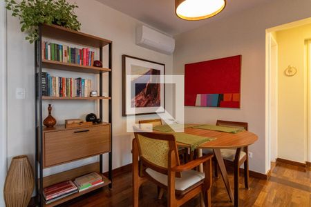 Sala de Jantar de apartamento à venda com 2 quartos, 80m² em Vila Nova Conceição, São Paulo