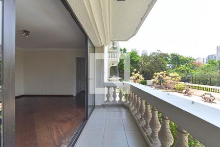 Varanda de apartamento à venda com 3 quartos, 189m² em Brooklin, São Paulo