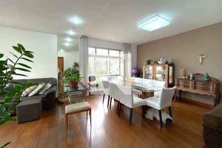 Sala de apartamento à venda com 4 quartos, 180m² em Funcionários, Belo Horizonte