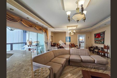 Sala de apartamento para alugar com 3 quartos, 67m² em Ponta da Praia, Santos