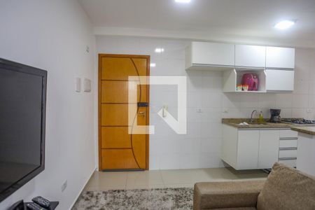 Sala  de apartamento à venda com 2 quartos, 45m² em Centro, Diadema