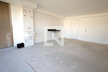 Sala / Cozinha / Área de serviço de apartamento à venda com 2 quartos, 67m² em Vila Assunção, Santo André
