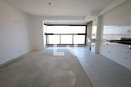 Sala / Cozinha / Área de serviço de apartamento à venda com 2 quartos, 67m² em Vila Assunção, Santo André