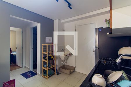 Cozinha de apartamento para alugar com 2 quartos, 40m² em Vila Graciosa, São Paulo