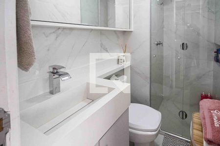 Banheiro de apartamento à venda com 1 quarto, 41m² em Parque da Vila Prudente, São Paulo