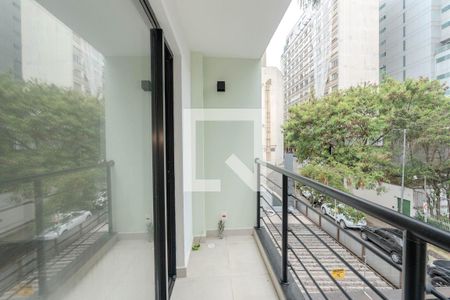 Sacada de apartamento à venda com 1 quarto, 31m² em Bela Vista, São Paulo