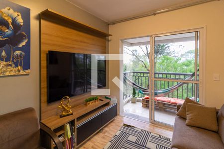 Sala de estar de apartamento para alugar com 3 quartos, 63m² em Vila Castelo, São Paulo