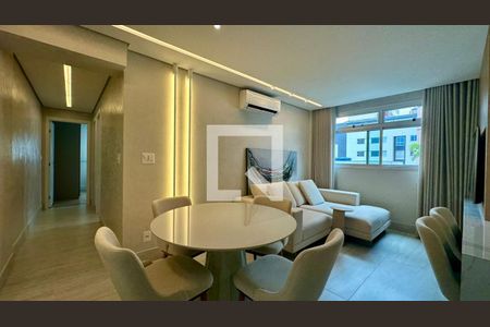 Sala de apartamento à venda com 2 quartos, 65m² em Carmo, Belo Horizonte