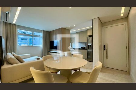 Sala de apartamento à venda com 2 quartos, 65m² em Carmo, Belo Horizonte