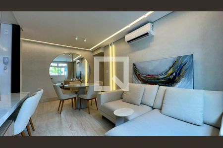 Sala de apartamento à venda com 2 quartos, 65m² em Carmo, Belo Horizonte