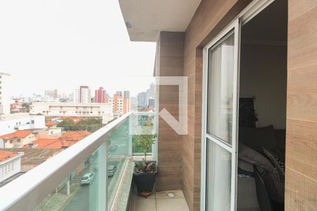 Varanda  de apartamento à venda com 2 quartos, 74m² em Vila Esperança, São Paulo