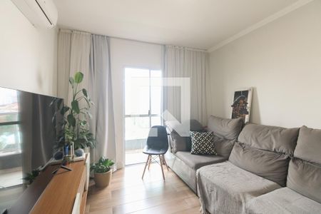 Sala  de apartamento à venda com 2 quartos, 74m² em Vila Esperança, São Paulo