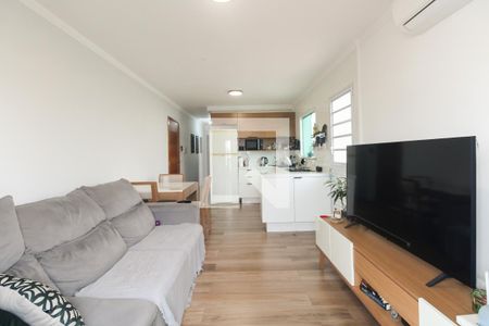 Sala  de apartamento à venda com 2 quartos, 74m² em Vila Esperança, São Paulo