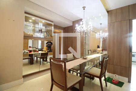 Sala de Jantar de apartamento para alugar com 3 quartos, 96m² em Santa Mônica, Uberlândia