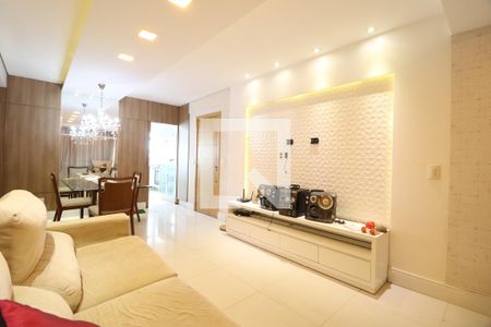 Sala de apartamento para alugar com 3 quartos, 96m² em Santa Mônica, Uberlândia