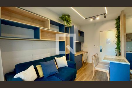 Sala de kitnet/studio para alugar com 1 quarto, 40m² em Cerqueira César, São Paulo