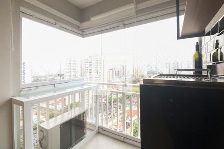 Varanda  de apartamento à venda com 2 quartos, 52m² em Tatuapé, São Paulo