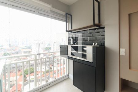 Varanda  de apartamento à venda com 2 quartos, 52m² em Tatuapé, São Paulo