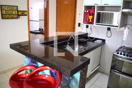 Sala/Cozinha de apartamento para alugar com 2 quartos, 50m² em Residencial Greenville, Ribeirão Preto