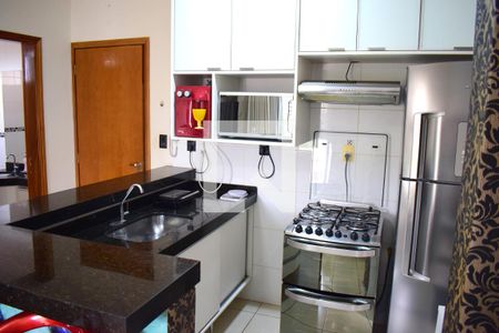 Sala/Cozinha de apartamento para alugar com 2 quartos, 50m² em Residencial Greenville, Ribeirão Preto
