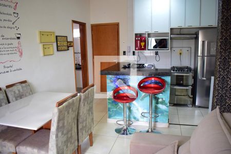 Sala/Cozinha de apartamento para alugar com 2 quartos, 50m² em Residencial Greenville, Ribeirão Preto