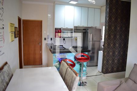 Sala/Cozinha de apartamento para alugar com 2 quartos, 50m² em Residencial Greenville, Ribeirão Preto
