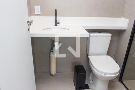 Banheiro da Suíte de apartamento para alugar com 2 quartos, 51m² em Vila Isa, São Paulo