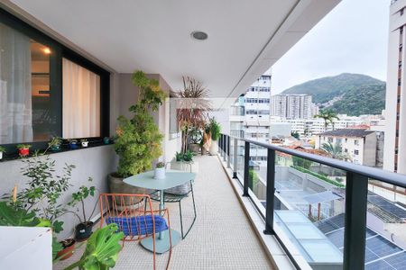 Varanda  de apartamento para alugar com 3 quartos, 126m² em Botafogo, Rio de Janeiro