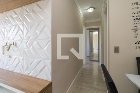 Corredor dos quartos de apartamento para alugar com 2 quartos, 52m² em Vila Bela, São Paulo