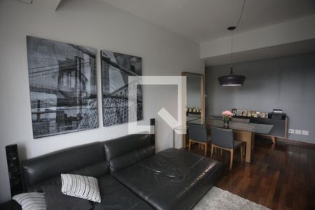 Sala de apartamento para alugar com 1 quarto, 48m² em Belvedere, Belo Horizonte