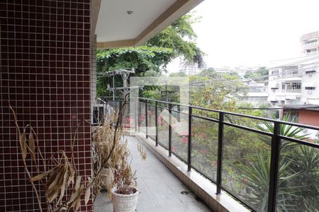 Varanda da Sala de apartamento para alugar com 3 quartos, 180m² em Jacarepaguá, Rio de Janeiro