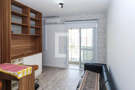 Sala/Cozinha de kitnet/studio para alugar com 1 quarto, 25m² em Aclimação, São Paulo