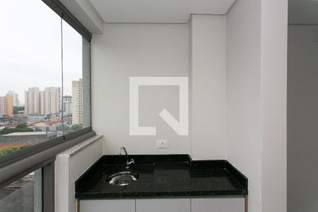 Varanda da Sala de apartamento para alugar com 2 quartos, 45m² em Tatuapé, São Paulo