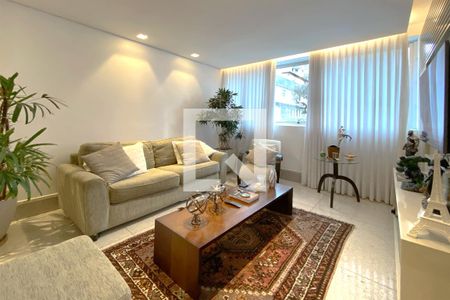 Sala de Estar de apartamento à venda com 3 quartos, 160m² em Anchieta, Belo Horizonte