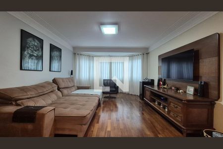Sala de apartamento à venda com 3 quartos, 144m² em Jardim, Santo André