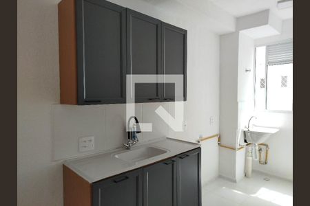 Sala/Cozinha de apartamento para alugar com 2 quartos, 42m² em Jardim America da Penha, São Paulo