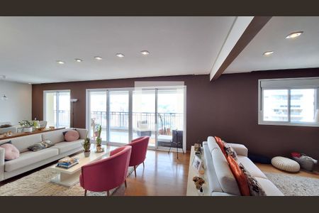 Sala de apartamento para alugar com 3 quartos, 223m² em Vila Romana, São Paulo