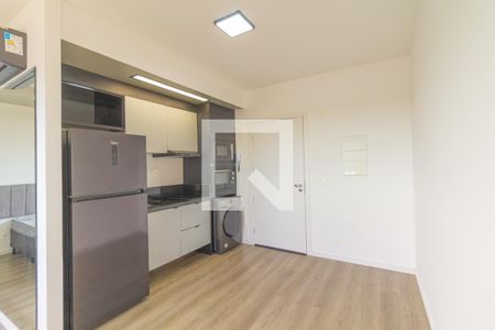 Sala/Cozinha de apartamento à venda com 1 quarto, 36m² em Marechal Rondon, Canoas