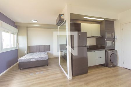 Sala/Cozinha/Quarto de apartamento à venda com 1 quarto, 36m² em Marechal Rondon, Canoas