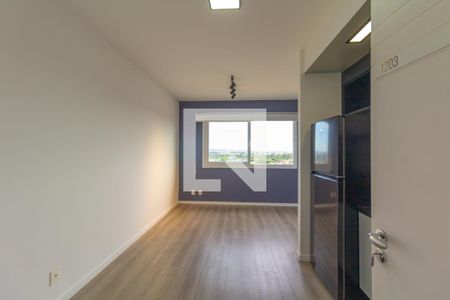Sala/Cozinha de apartamento à venda com 1 quarto, 36m² em Marechal Rondon, Canoas