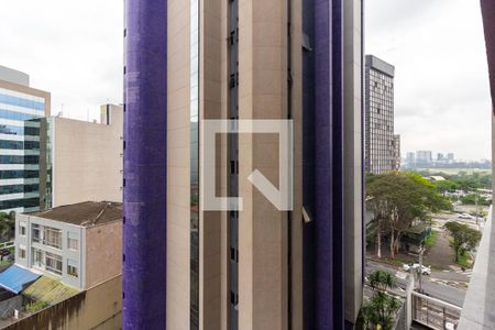 Vista/Varanda de kitnet/studio à venda com 1 quarto, 25m² em Pinheiros, São Paulo