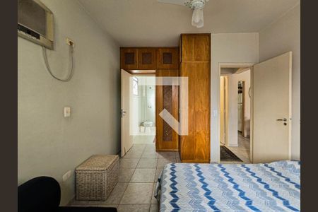 Quarto Suíte de apartamento para alugar com 1 quarto, 86m² em Ponta da Praia, Santos