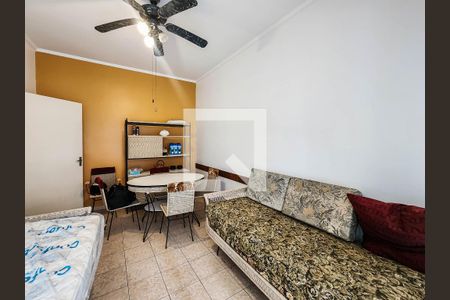 Sala de apartamento para alugar com 1 quarto, 95m² em Ponta da Praia, Santos